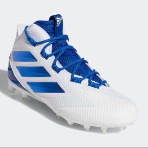 New Size 9.5 (Men) - Adidas Freak Carbon Mid Football Cleats Blue/White F97435